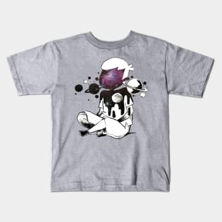 Swallowed into the universe Kids T-Shirt